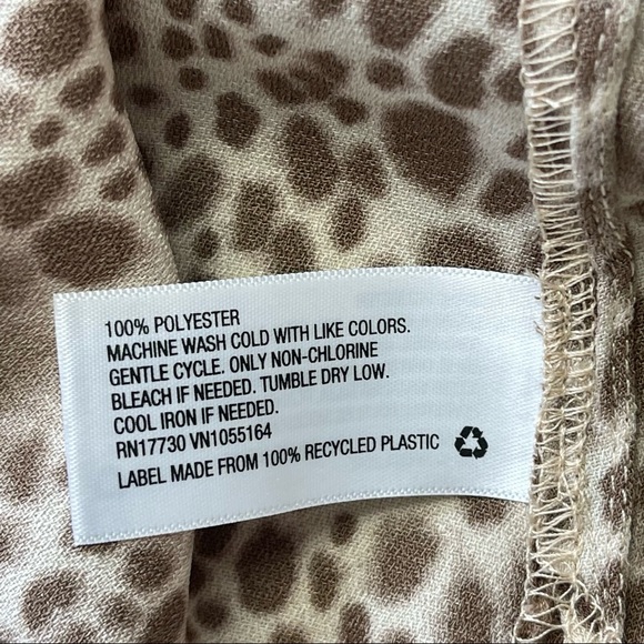 3/30$🔥 NWT A new day animal print flowy cami adjustable spaghetti strap size XL - Picture 8 of 8